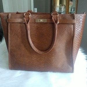 NWOT Urban Expression Snake Print Structured Purse